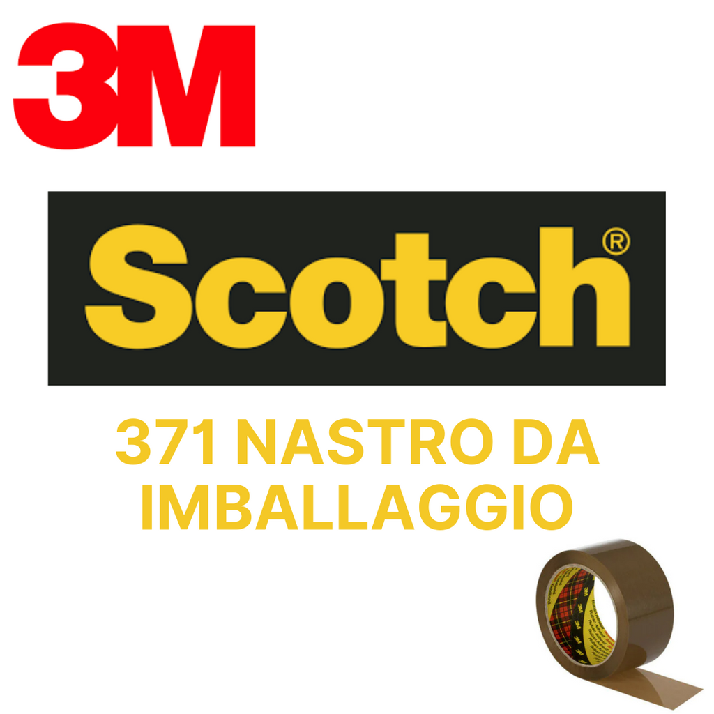 5 Stelle Shop  ROTOLO NASTRO ADESIVO AVANA 50x66 SCOTCH